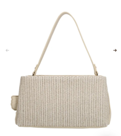 Charm London Santorini Schoudertas  Zand