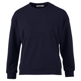 Enjoy L'Amour Sweater Indigo 124657