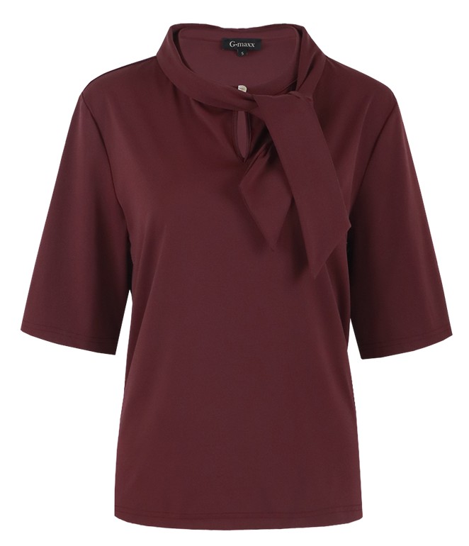 G-Maxx Marlene Top Mauve Wine