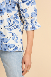 G-Maxx Ophelia Top Offwhite/Light Indigo