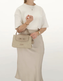 Charm London Santorini Handtas Taupe