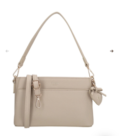 Charm London Cambridge Schoudertas Lichttaupe