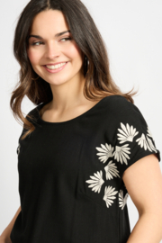 C&S Lane Blouse Black