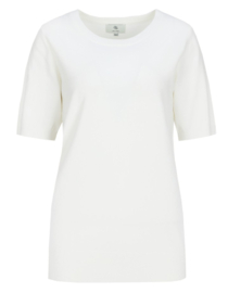 C&S Kenza Knit Top Wool White