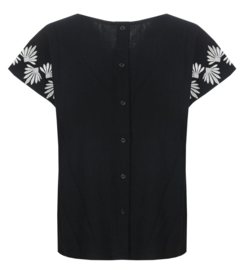 C&S Lane Blouse Black