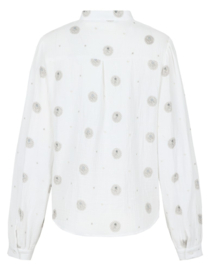 C&S Lois Blouse Offwhite
