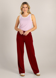 Ivy Beau Givenselli Broek Dark Red