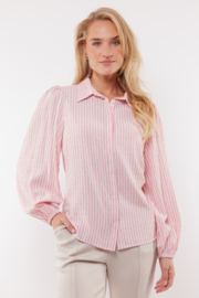 C&S Quint Blouse Offwhite/Peony