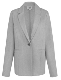 C&S Carly Blazer Gray Melange