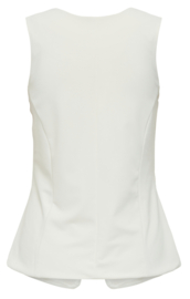JDY Dina Waistcoat Offwhite