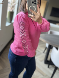 Lotte Blouse Fuchsia