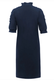Triple Nine Travel Jurk Rits Navy - 51804