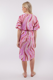 C&S Puerto Rico Dress Super Pink