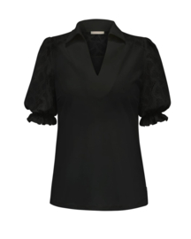 Triple Nine Travel Blouse Kant Black