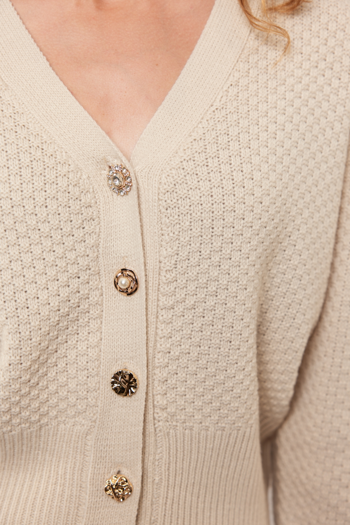 G-Maxx Dolores Knit Cardigan Sand