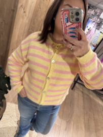 Liv Sweater Geel/Roze