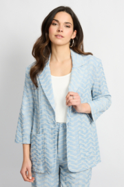 C&S Bizou Blazer Lightblue/Sand