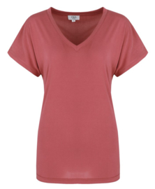 C&S Clementine Top Slate Rose