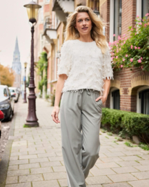 Red Button Claudette Palazzo Sidetape Sage Green  4844