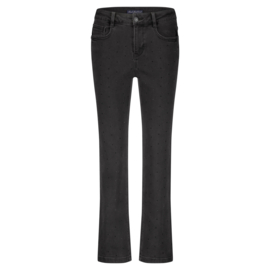 Red Button Kim Black Strass