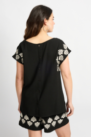 C&S Lane Blouse Black