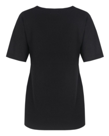 C&S Kenza Knit Top Black