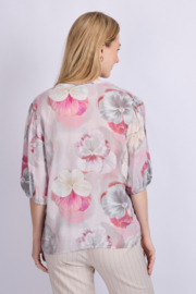 C&S Lana Top Slate Rose/Mix