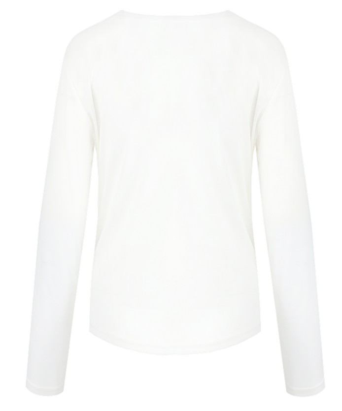 C&S Angel Knit Pullover Wool White