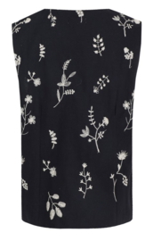 C&S Postiano Gilet Black