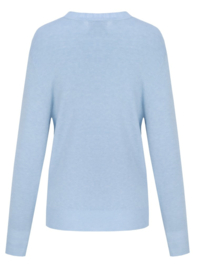 C&S Kamaria Knit Pullover Blue Mist