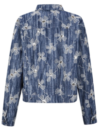 C&S Juul Jacket Dark Jeans Blue