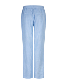 Red Button Claudette Linen/Visco Pinstripe Lightblue 4915