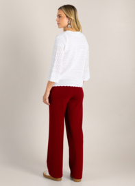 Ivy Beau Georgie Cardigan White