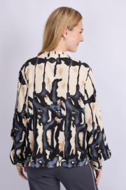 C&S Lara Blouse Jeans Blue