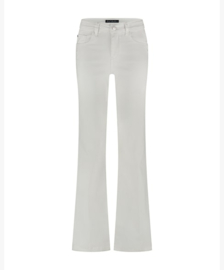 Red Button Collette White Denim