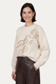 C&S Kensa Knit Pullover Sand