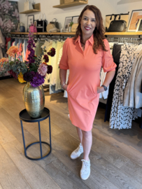 Triple Nine Travel Jurk Coral