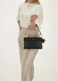 Charm London Cambridge Schoudertas Zwart