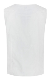 C&S Postiano Gilet Offwhite