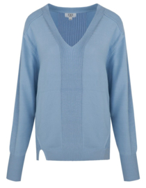 C&S Valery Trui Ice Blauw
