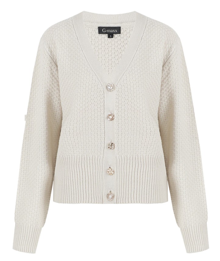 G-Maxx Dolores Knit Cardigan Sand
