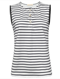 Triple Nine Travel Top Streep Zwart - 6911