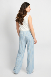 C&S Phoenix Pants Lightblue/Sand