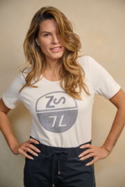 Zoso Destiny T-shirt Ivory/Navy