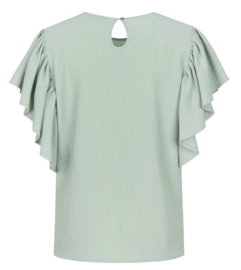 C&S Tilda Top Willow Green