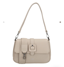 Charm London Uptown Crossbodytas Lichttaupe