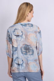 C&S Lana Top Dark Jeans Blue