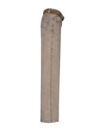Red Button Colette & Belt Washed Twill Truffle 5080