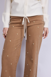 C&S Kiara Knit Cardigan Wool White