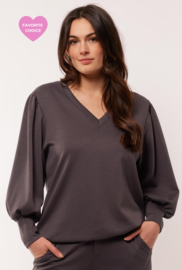 C&S Celia Top Dark Gray